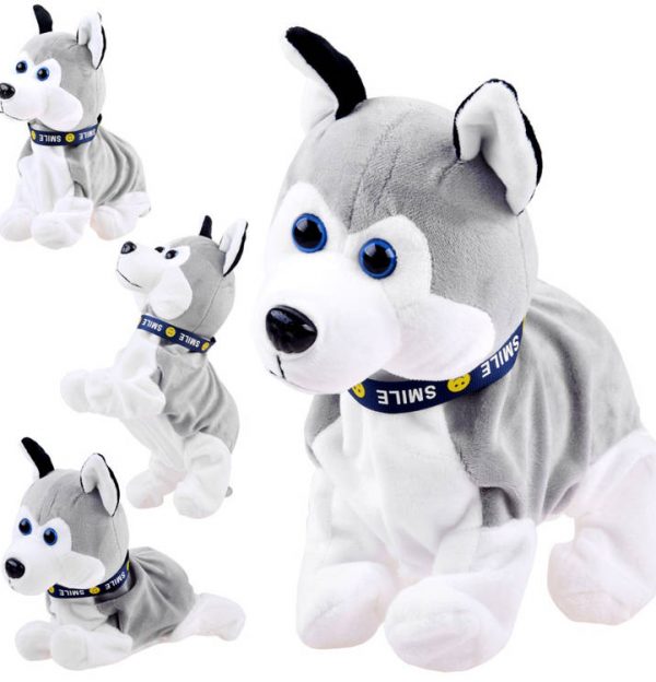 Interaktivni plišani Husky - na dodir