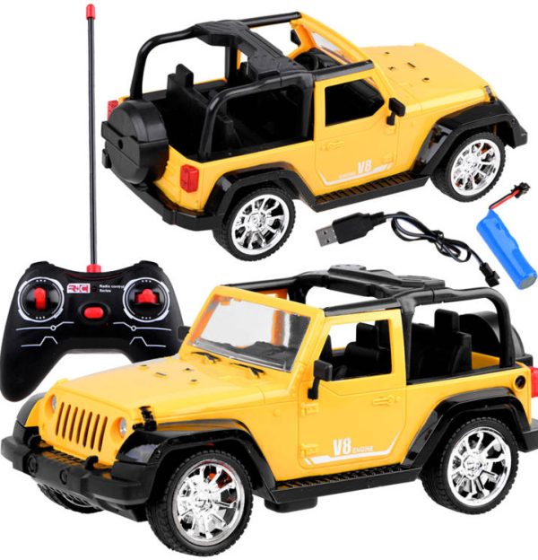 Off-road autić na daljinski 1:16 žuti
