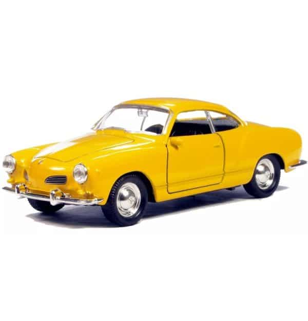 VW Karmann Ghia Coupe žuta 1:34