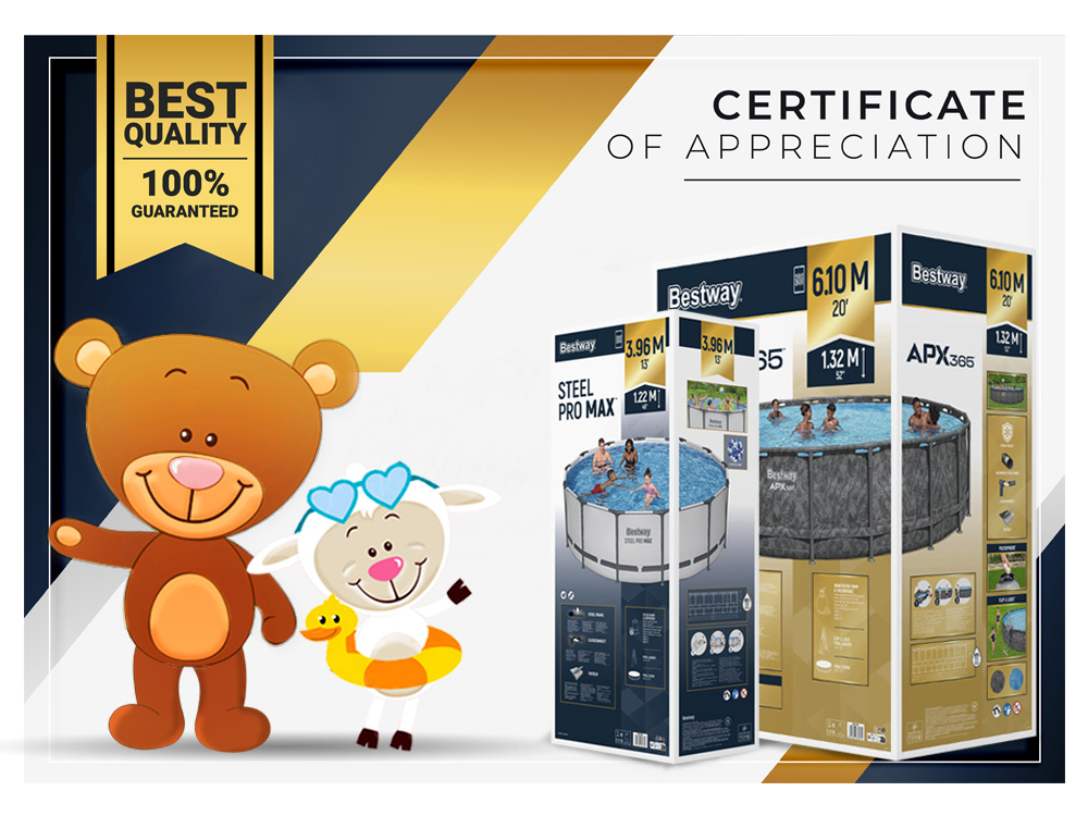 elegant blue and gold diploma certificate template