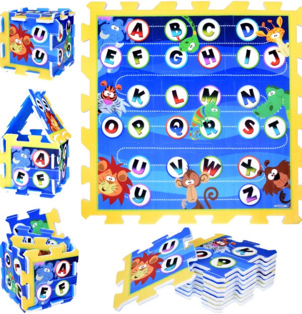 Podne mekane puzzle Animals Alphabet