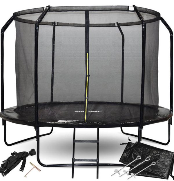 SkyFlyer trampolin crni - 304 cm