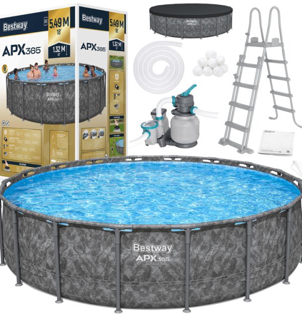 Bestway okrugli bazen 6u1 (549x132cm)