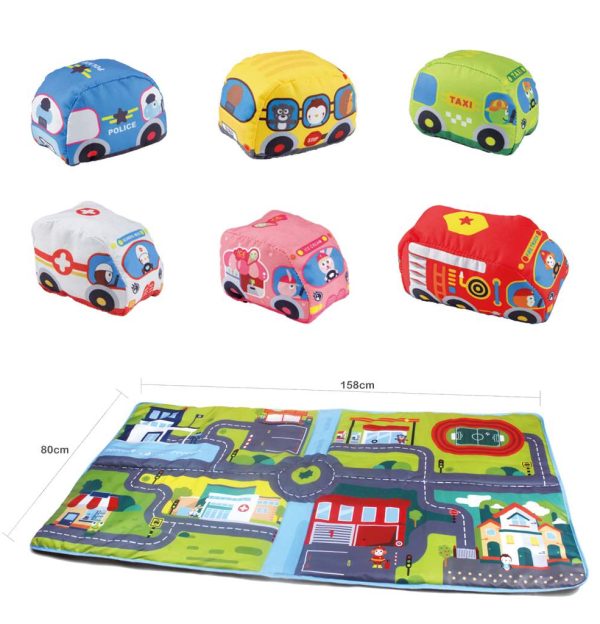 Podloga za igru gradić