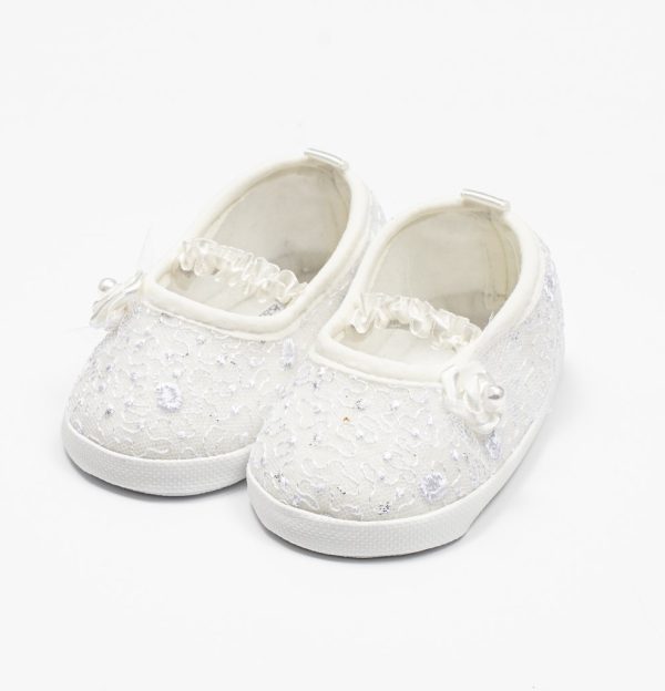 Baby balerinke od čipke (12-18m)