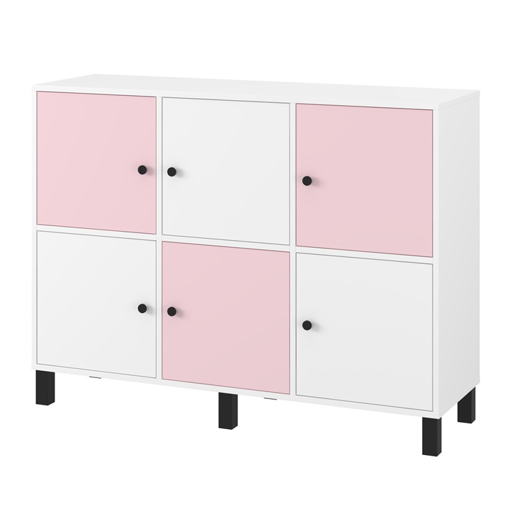 KOMODA-T-6-BIALY-ROZOWY