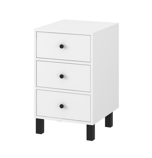 Dječji noćni ormarić bijeli