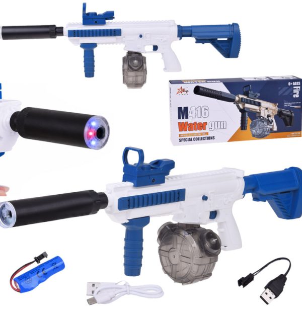 Electric Water Gun Automatic Blaster M416– Long Range ZA6162