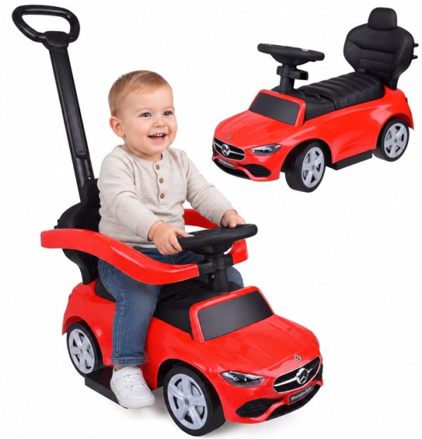 Guralica Mercedes s vodilicom crvena